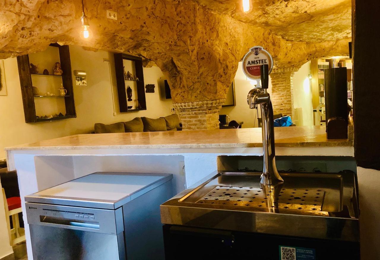 Casa Rural Cueva El Nido Casas de Fernando Alonso Eksteriør billede