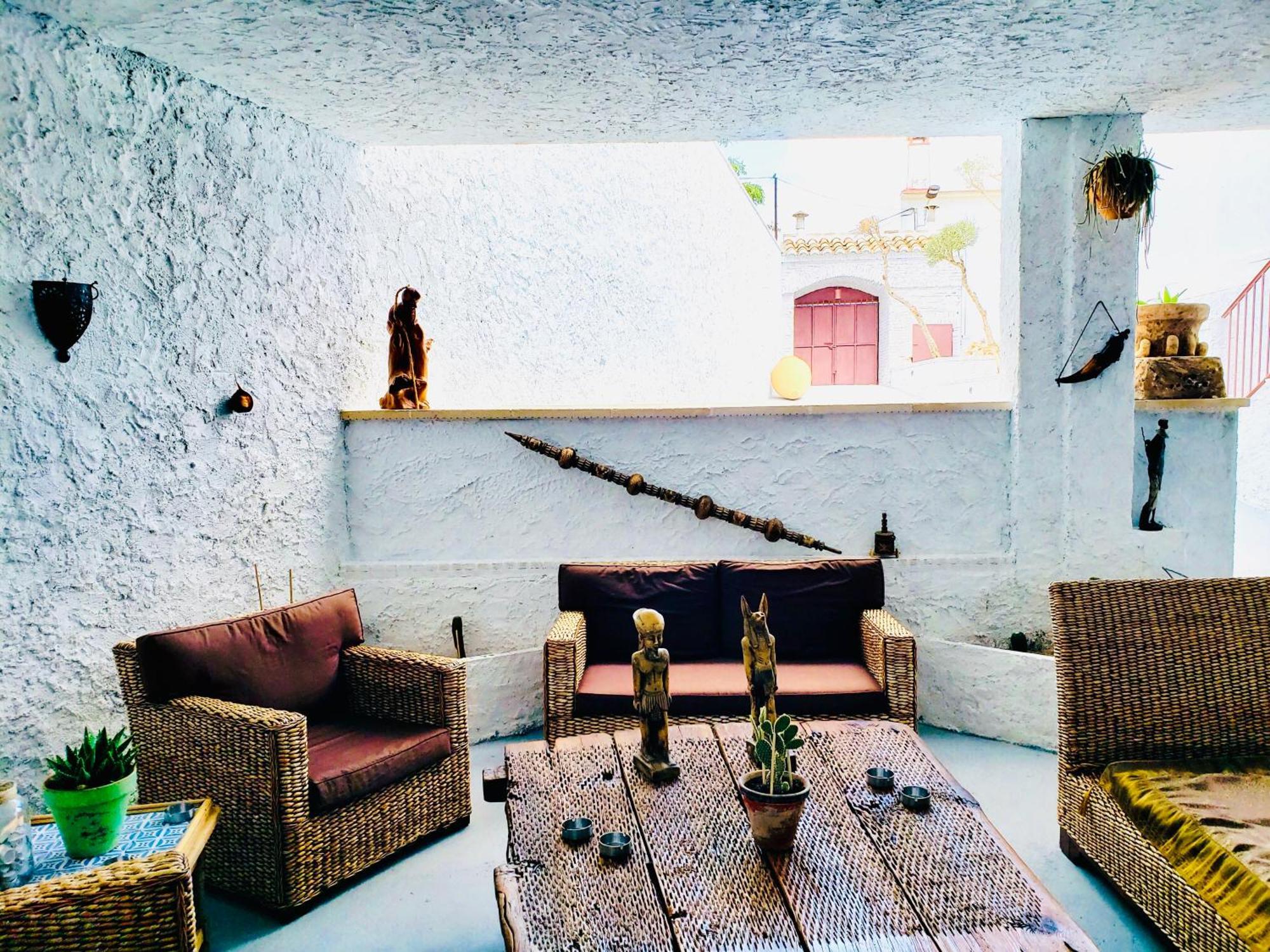 Casa Rural Cueva El Nido Casas de Fernando Alonso Eksteriør billede