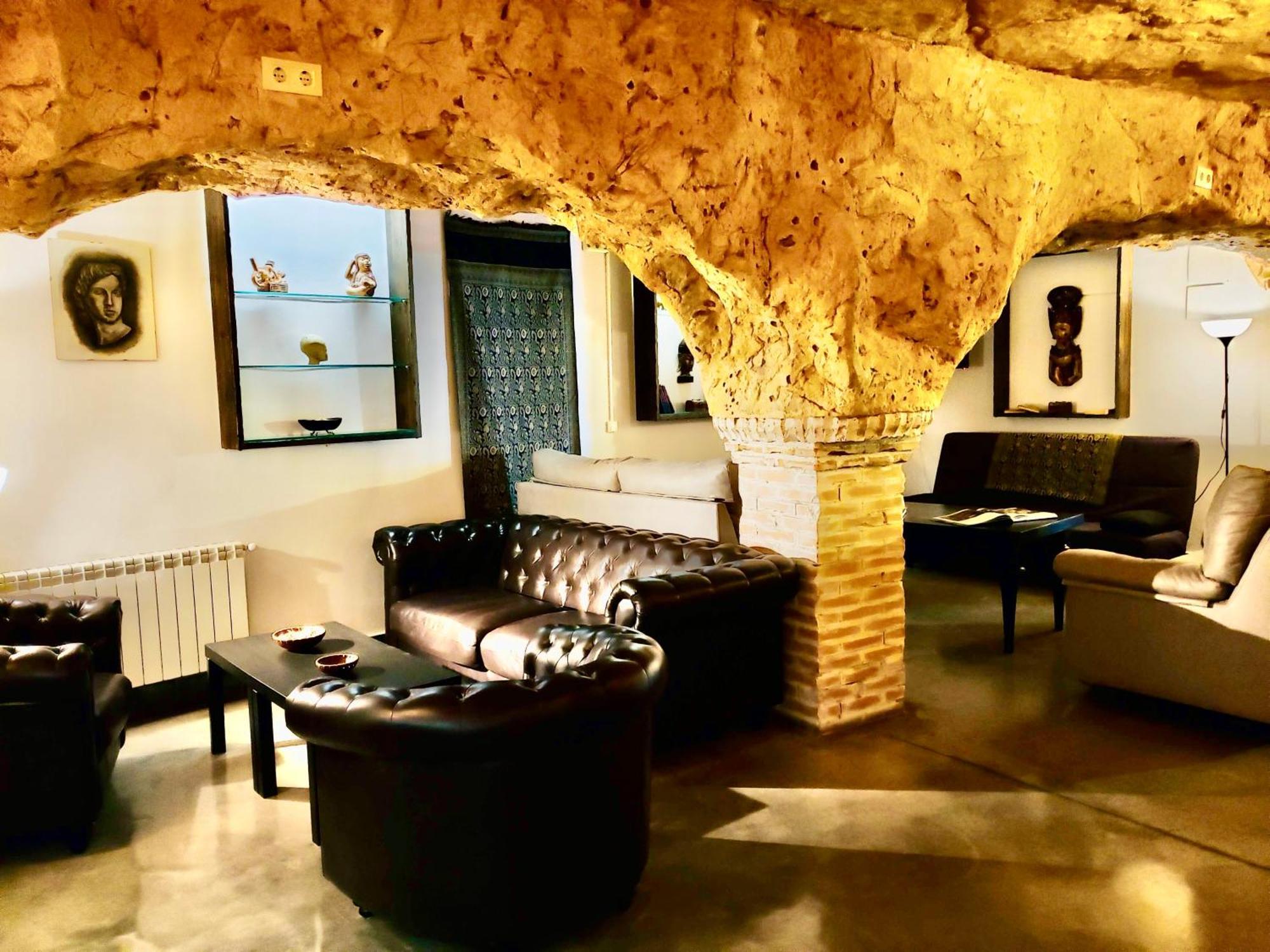 Casa Rural Cueva El Nido Casas de Fernando Alonso Eksteriør billede